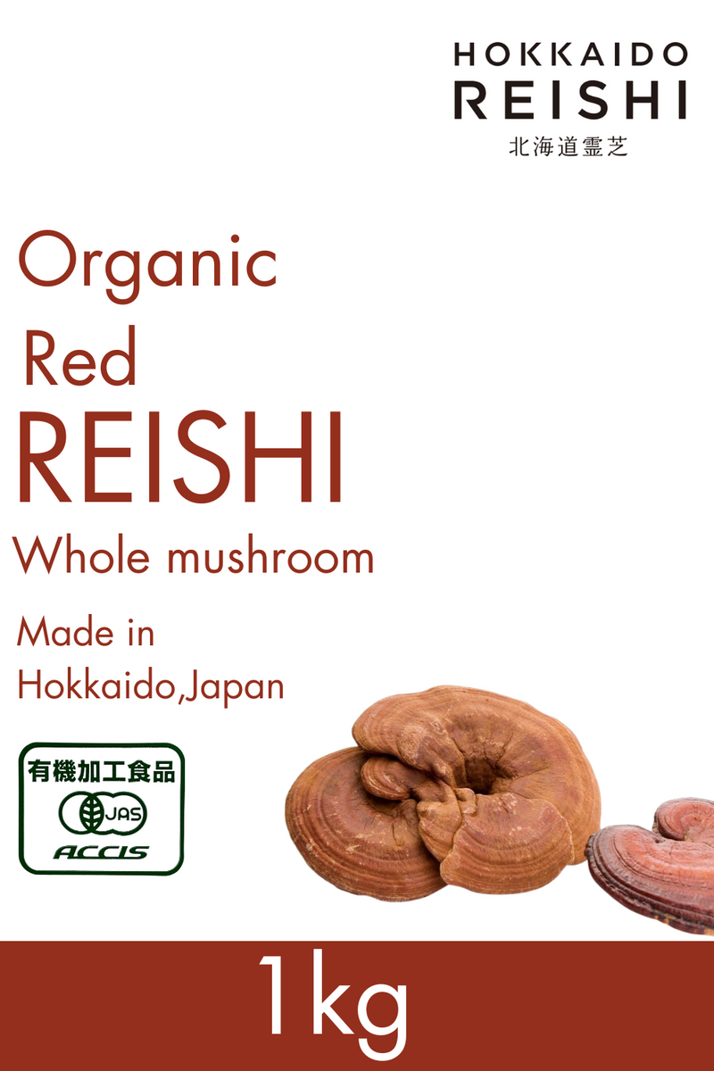 Organic Red Reishi Whole mushroom